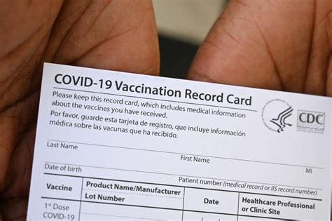 Patients who have Lost their Proof of Vaccine Card .